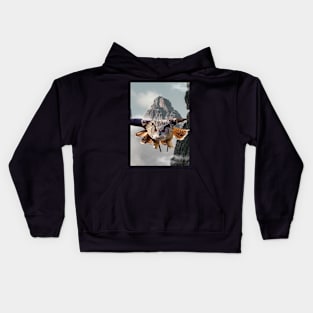 The power animal - Owl Kids Hoodie